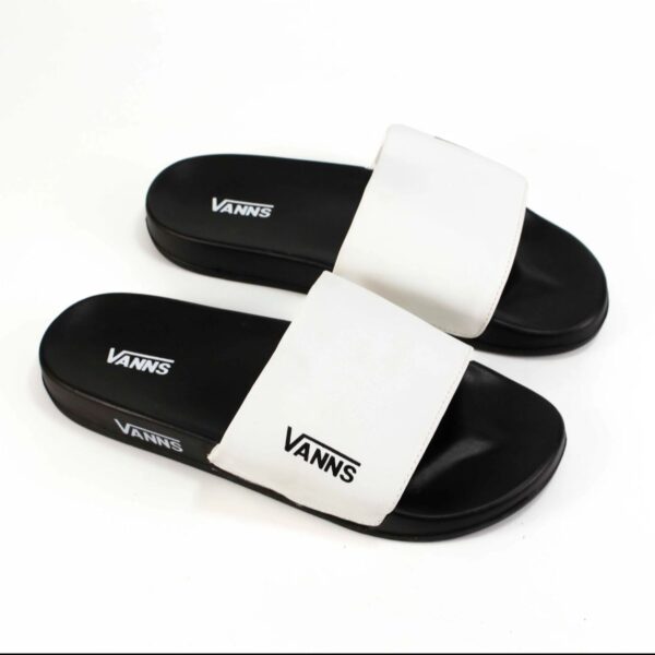 VAINS SLIDS WHITE-BLACK - Image 3
